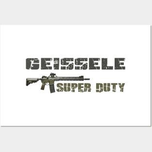 AR15 RIFLE GEISSELE SUPER DUTY Posters and Art